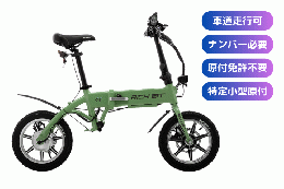 RICHBIT CITY 特定小型原付 レンジャーグリーン